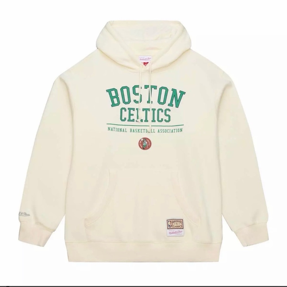 NWT Mitchell & Ness 
BOSTON CELTICS
Walk-Off Fleece Hoodie Vintage Log 2XL